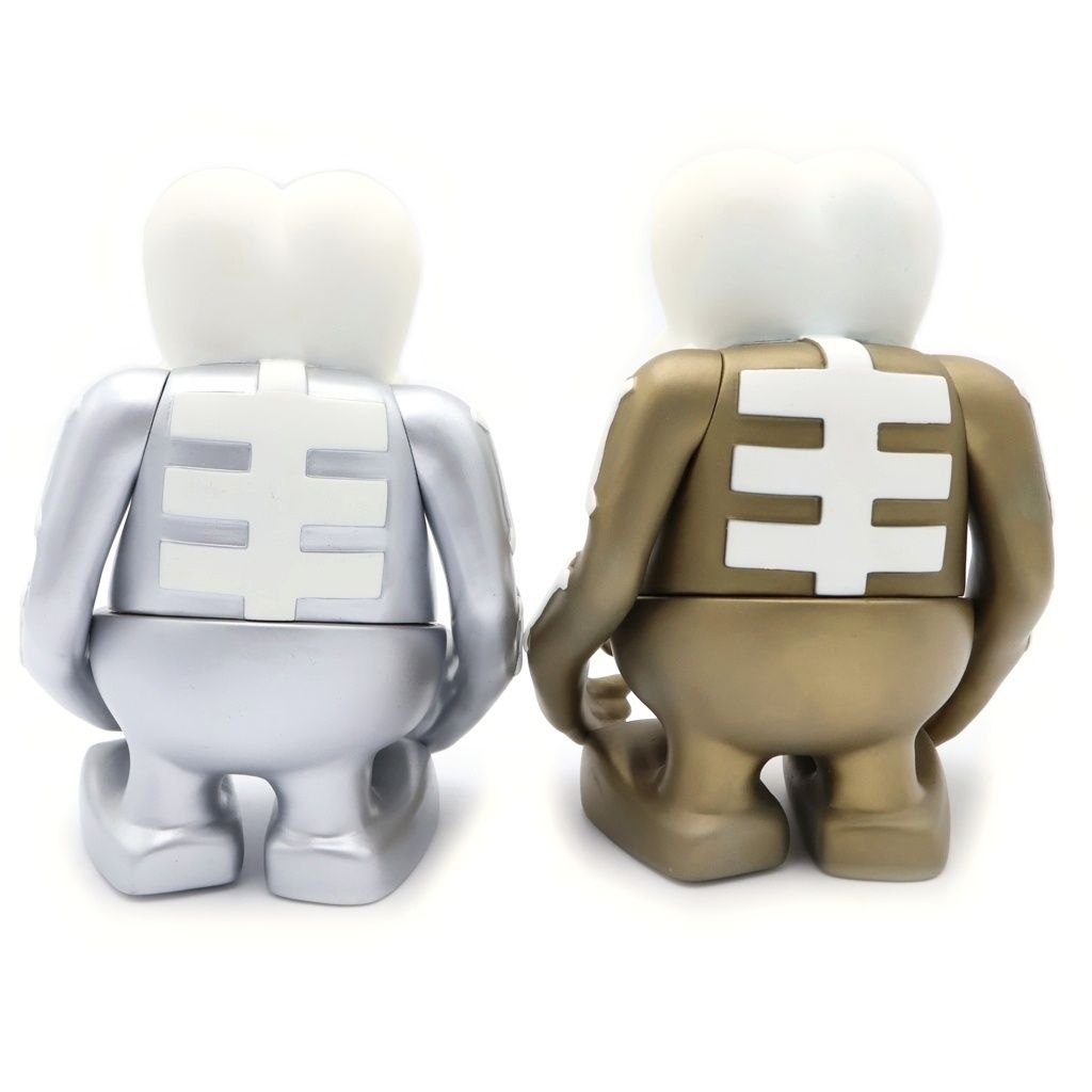 BOUNTY HUNTER (バウンティーハンター) スカルくん 金銀2体セット