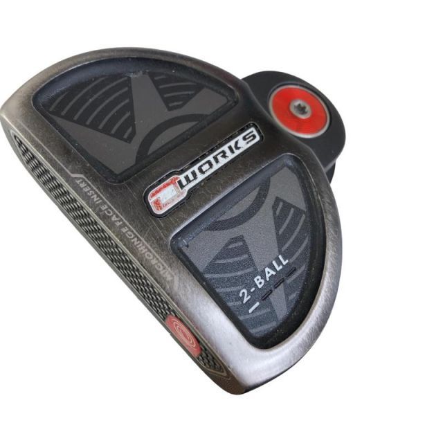 【中古】 オデッセイ O WORKS 2・BALL 34インチ レフティ パター PT スチール (フレックスその他) メンズ 男性用 左利き レフティ 左用 Cランク ゴルフクラブ