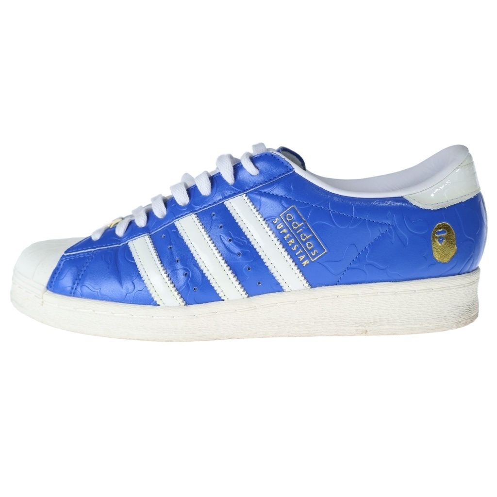 adidas (アディダス) ×A BATHING APE SUPERSTAR V BAPE アベイジング エイプ スーパースターローカットスニーカー JR2702