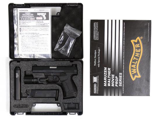[マルゼン] 限定生産品 ワルサーP99 ブローバック スペシャルセット2 (中古ランクBトイガン)