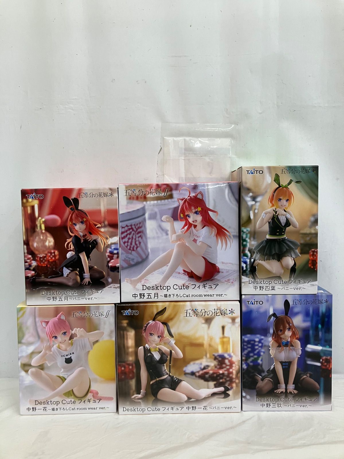 未開封 五等分の花嫁 Desktop Cute フィギュア 各種6個セット LF5873