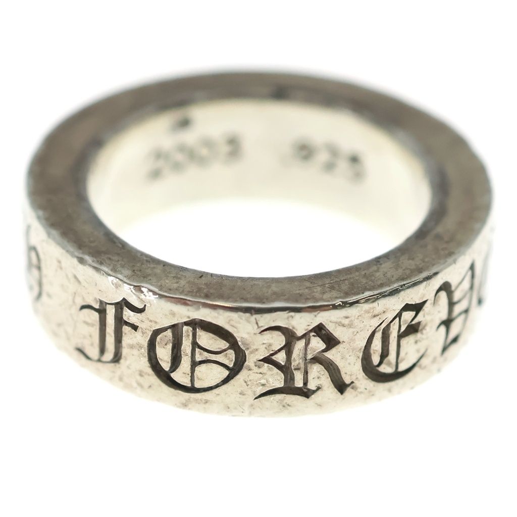 CHROME HEARTS (クロムハーツ) 6mm SPACER FOREVER 6mmスペーサーリング フォーエバーシルバーBCA337
