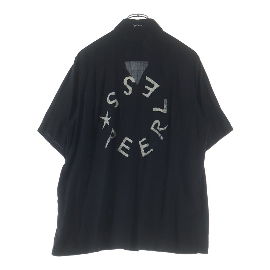 VISVIM (ヴィスヴィム) 20SS FREE EDGE SHIRT S/S 半袖 レーヨンシャツ ブラック