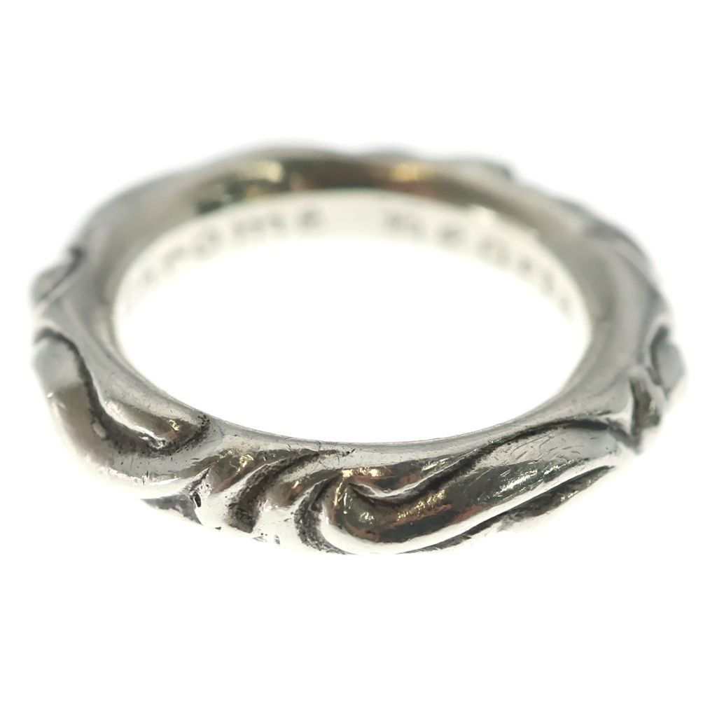CHROME HEARTS (クロムハーツ) SCRL BAND スクロールバンド リング シルバー BCA351 58,080円