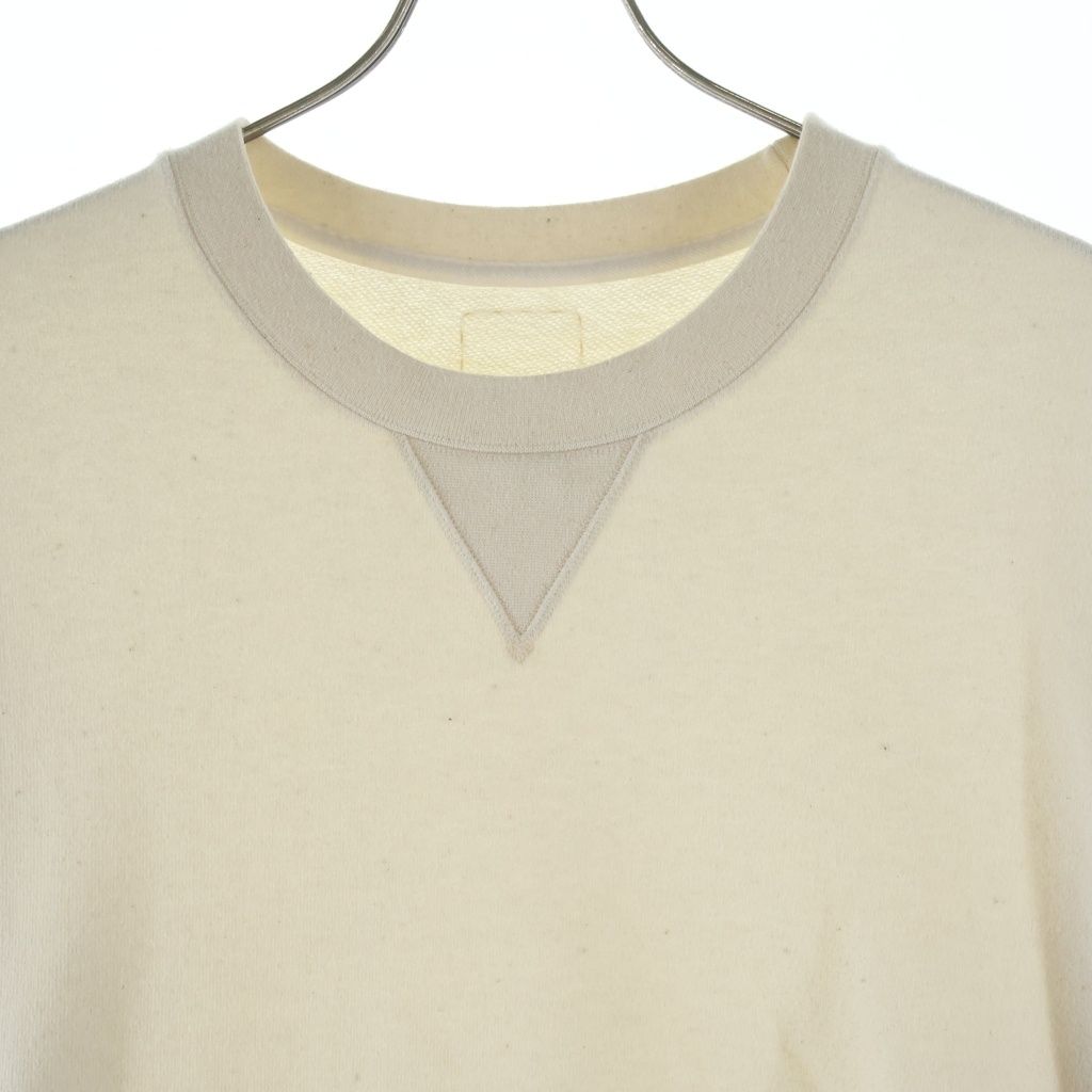 VISVIM (ヴィスヴィム) 24SS COURT SWEAT L/S C/WS カシミヤ混 クルー 