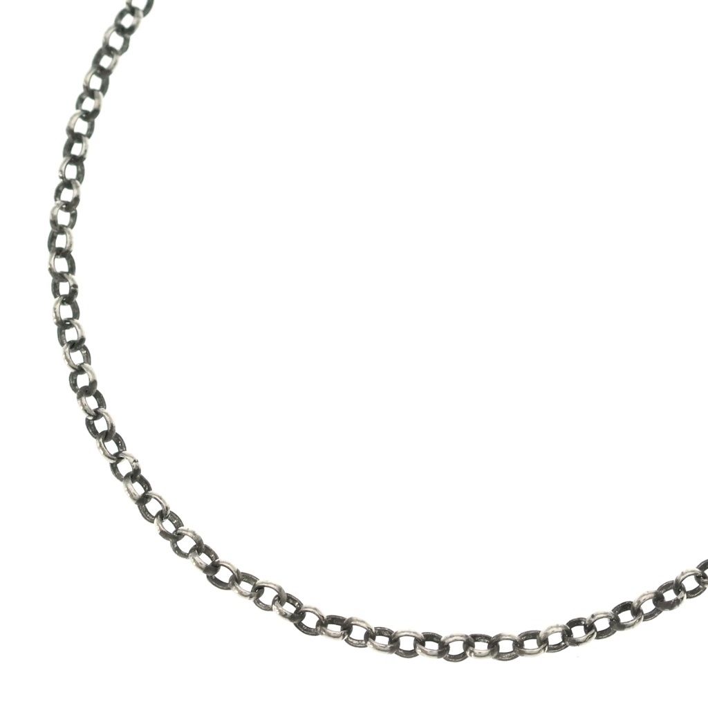 CHROME HEARTS (クロムハーツ) NECKCHAIN R16 ロールチェーンネックレス 16inch シルバー BCA082
