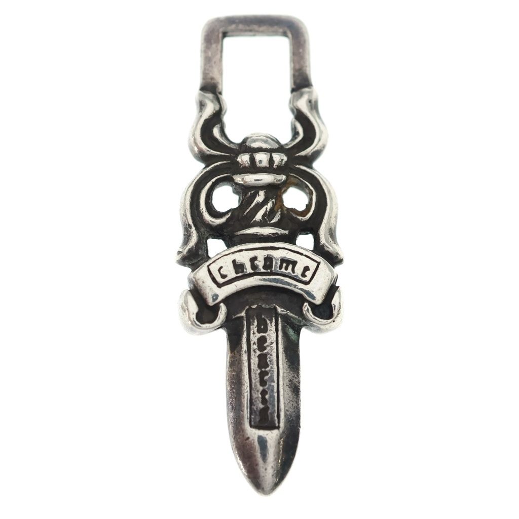 クロムハーツ #5ダガーチャーム チャーム/シルバーネックレストップ CHROME HEARTS (クロムハーツ) #5DAGGER ZIP1 #5ダガーチャーム