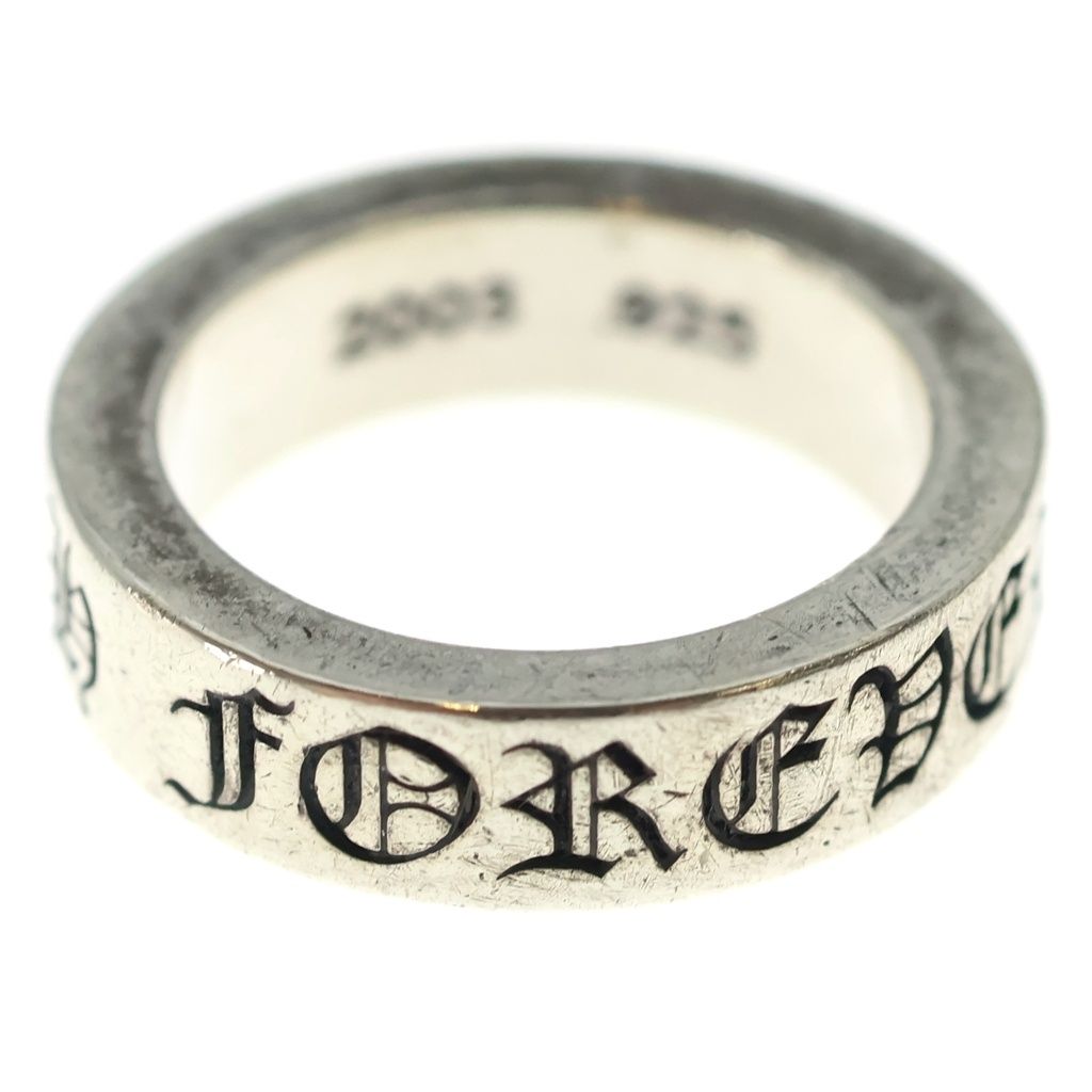 CHROME HEARTS (クロムハーツ) 6mm SPACER FOREVER 6mmスペーサーリング フォーエバーシルバーBCA337