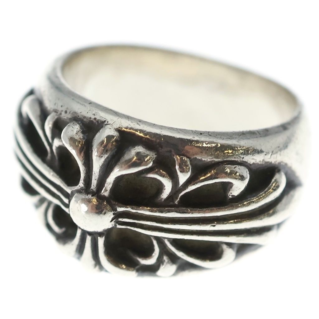 CHROME HEARTS (クロムハーツ) FLRL CRS フローラルクロス リング シルバー BCA346 169,400円