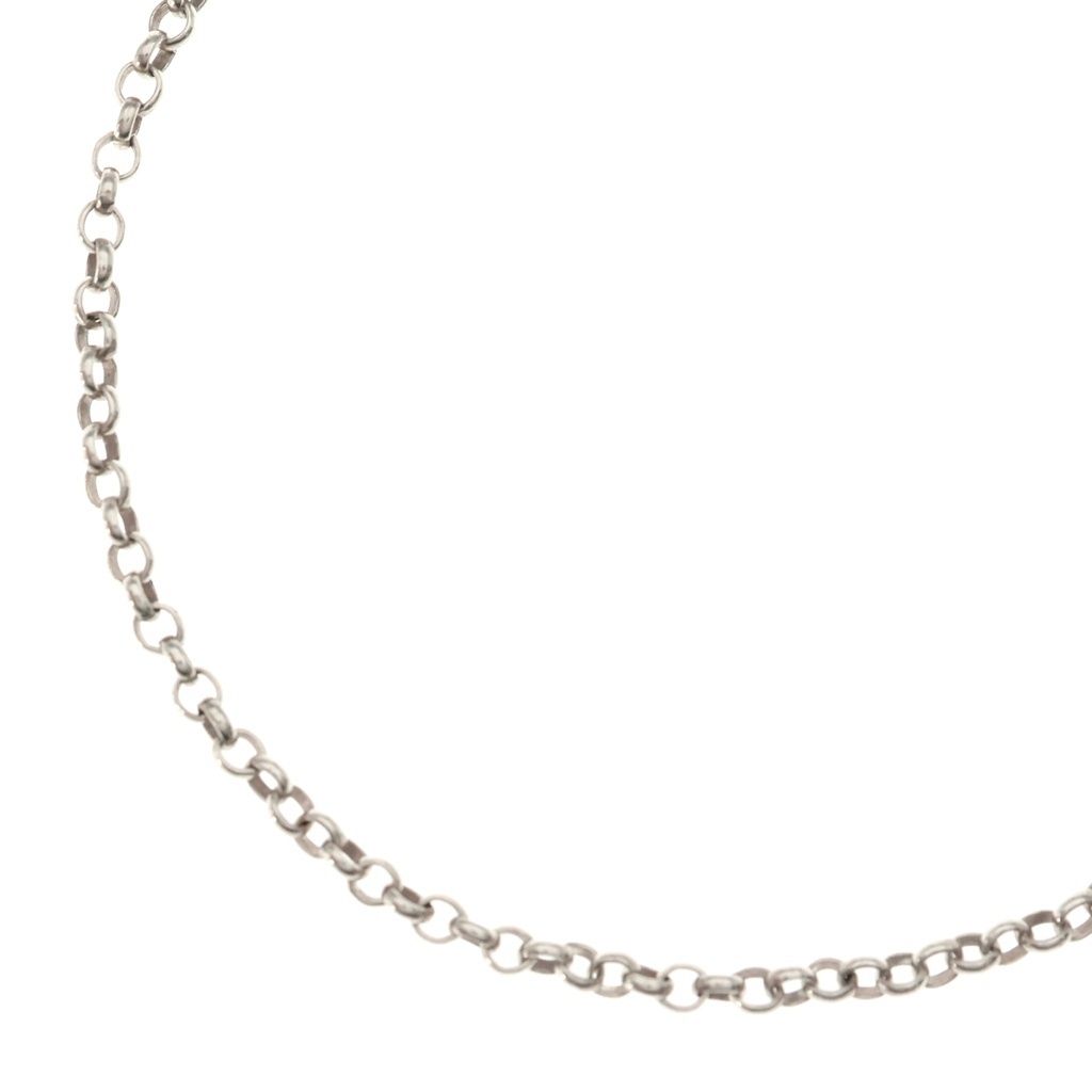 CHROME HEARTS (クロムハーツ) NECKCHAIN R18 ロールチェーンネックレス 18inch シルバー BCA083