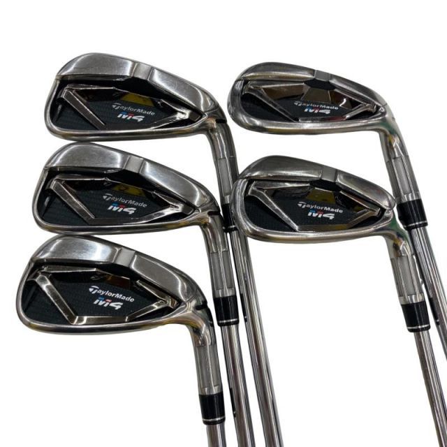 【中古】 テーラーメイド M4 6S アイアンセット IR RE-AX 90 STEEL JAPAN・SPEC(アイアン) (フレックスS) メンズ 男性用 右利き 右用 Cランク ゴルフクラブ