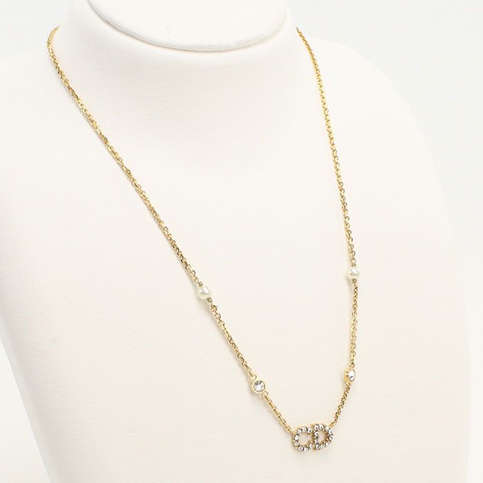 DIOR ディオール クレール ディー リュヌ ネックレス N3522WOMZI_D301 ネックレス メタル【中古】 レディース