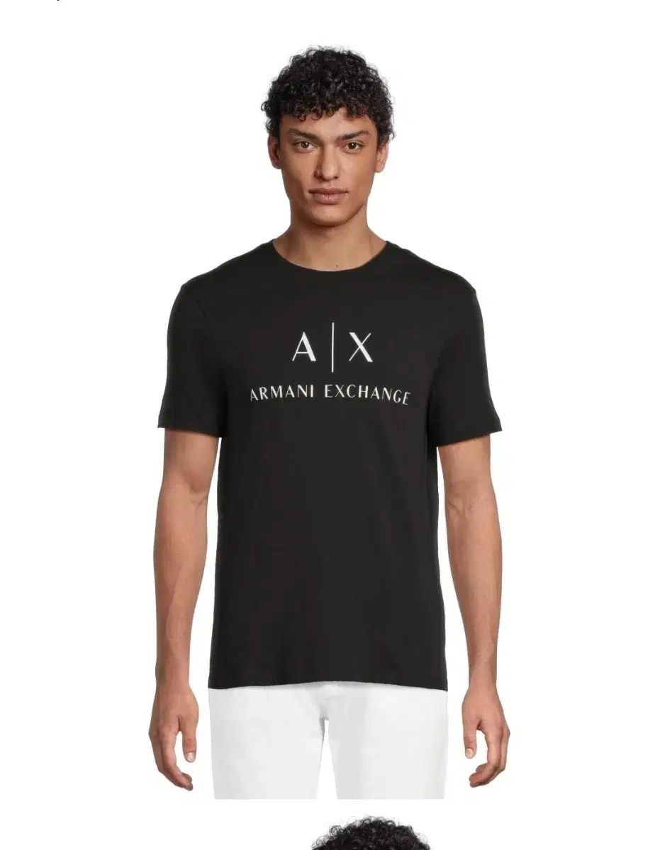 アルマーニ エクスチェンジ 麻 半袖Tシャツ メンズ95サイズ