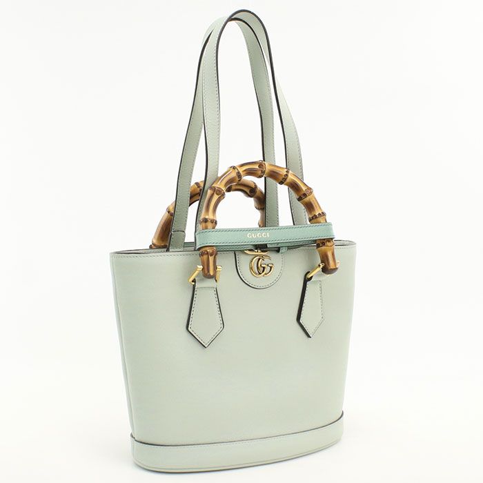 GUCCI グッチ バンブー2WAY グッチ ダイアナ 750396 トートバッグ レザー【中古】 レディース