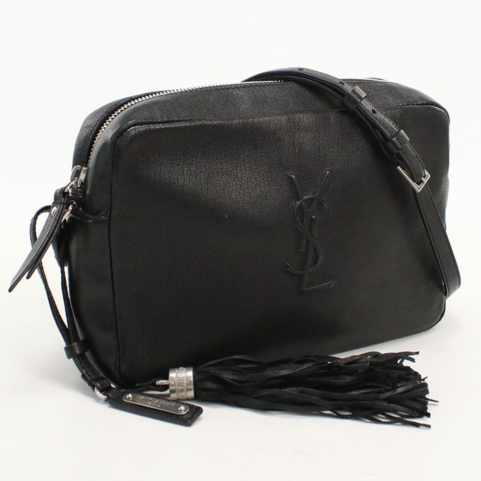 SAINT LAURENT サンローラン カメラバッグ 470299 斜め掛け ショルダーバッグ カーフ【中古】 レディース