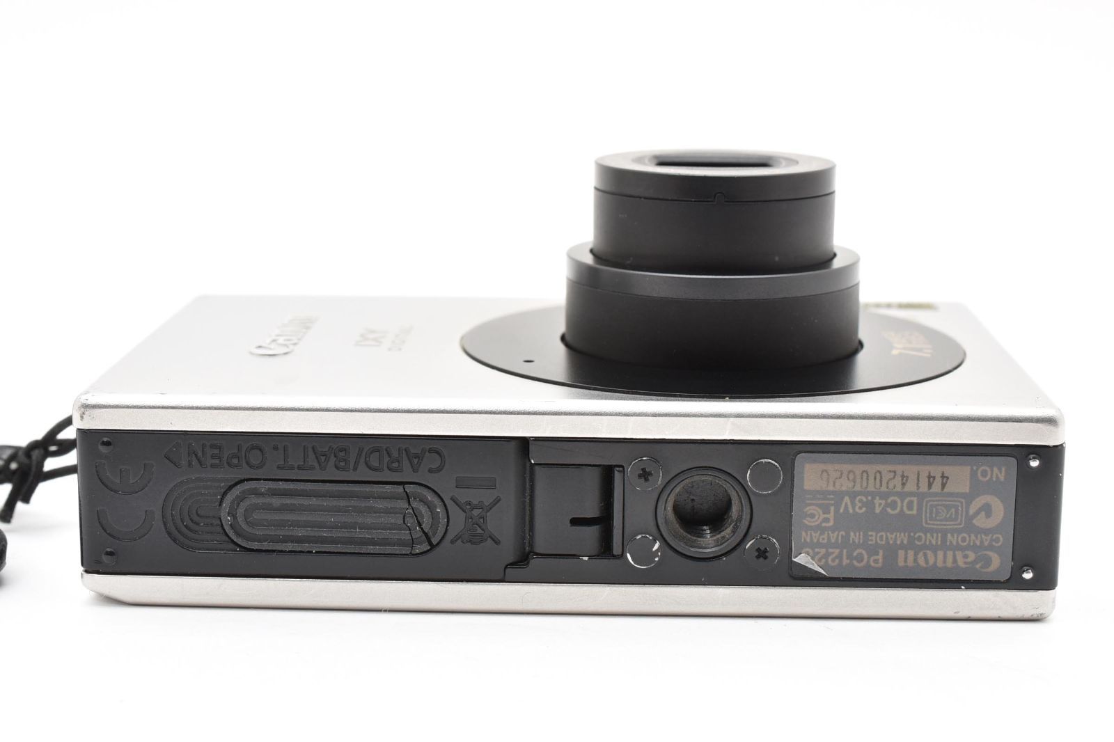 キヤノン　Canon IXY DIGITAL10 ブラック PC1228 《動作確認済・付属品多数》 パンダカラー コンパクト デジタル カメラ #A1237
