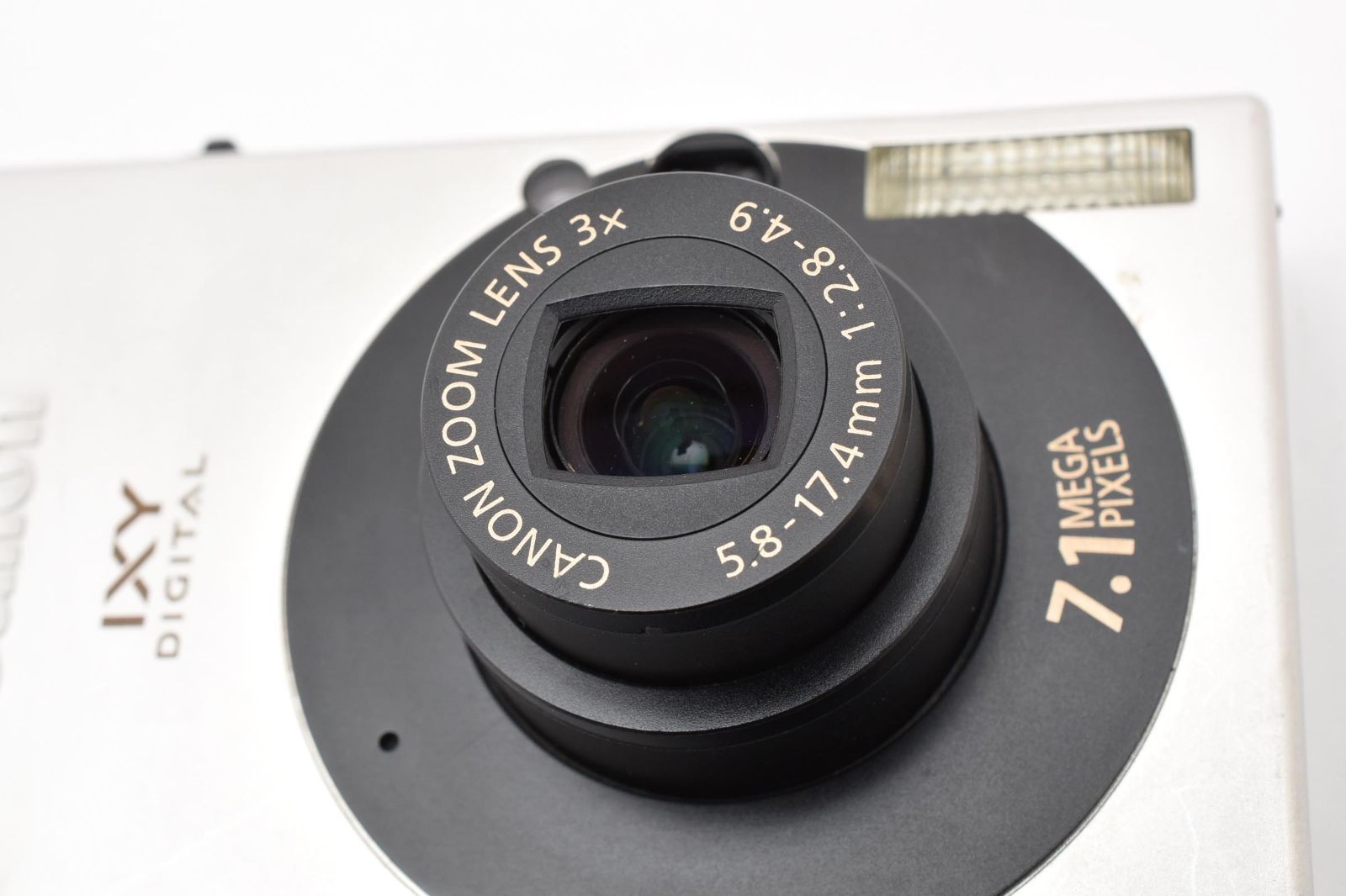 キヤノン　Canon IXY DIGITAL10 ブラック PC1228 《動作確認済・付属品多数》 パンダカラー コンパクト デジタル カメラ #A1237