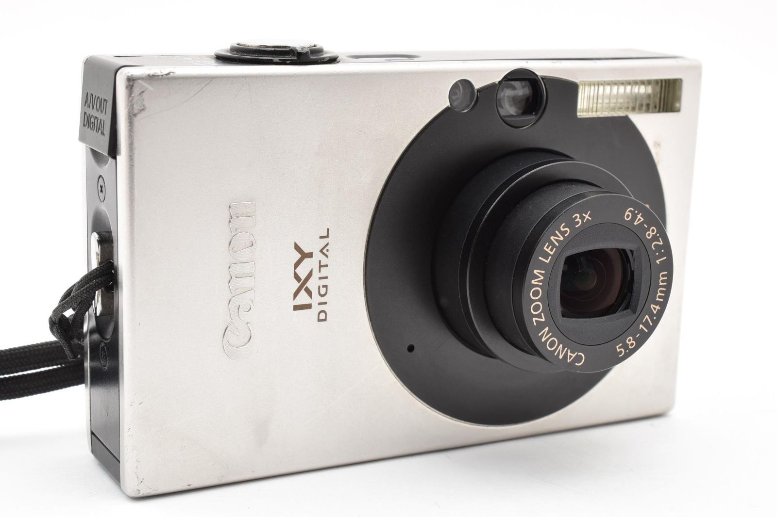 キヤノン　Canon IXY DIGITAL10 ブラック PC1228 《動作確認済・付属品多数》 パンダカラー コンパクト デジタル カメラ #A1237