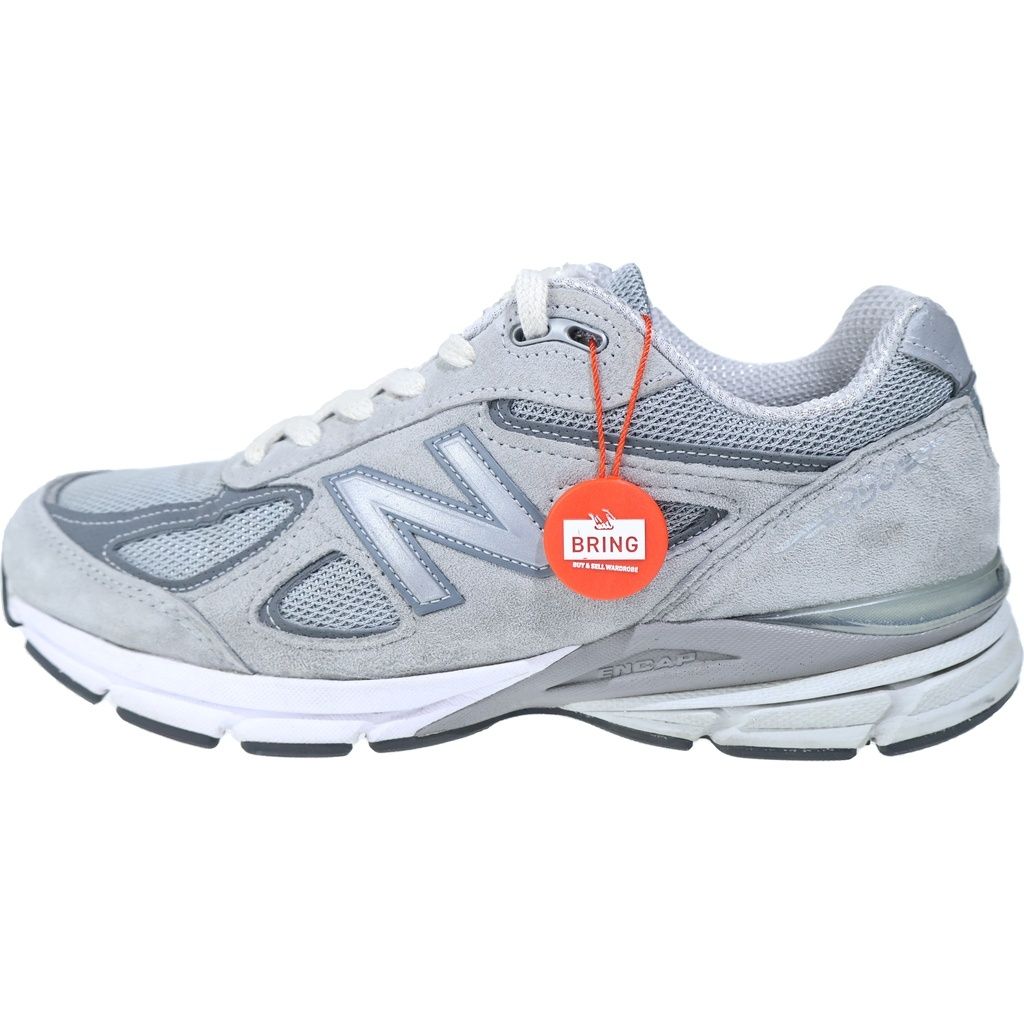 New Balance (ニューバランス) 990V4 メッシュローカットスニーカー グレー US9.5/27.5cm U990GR4