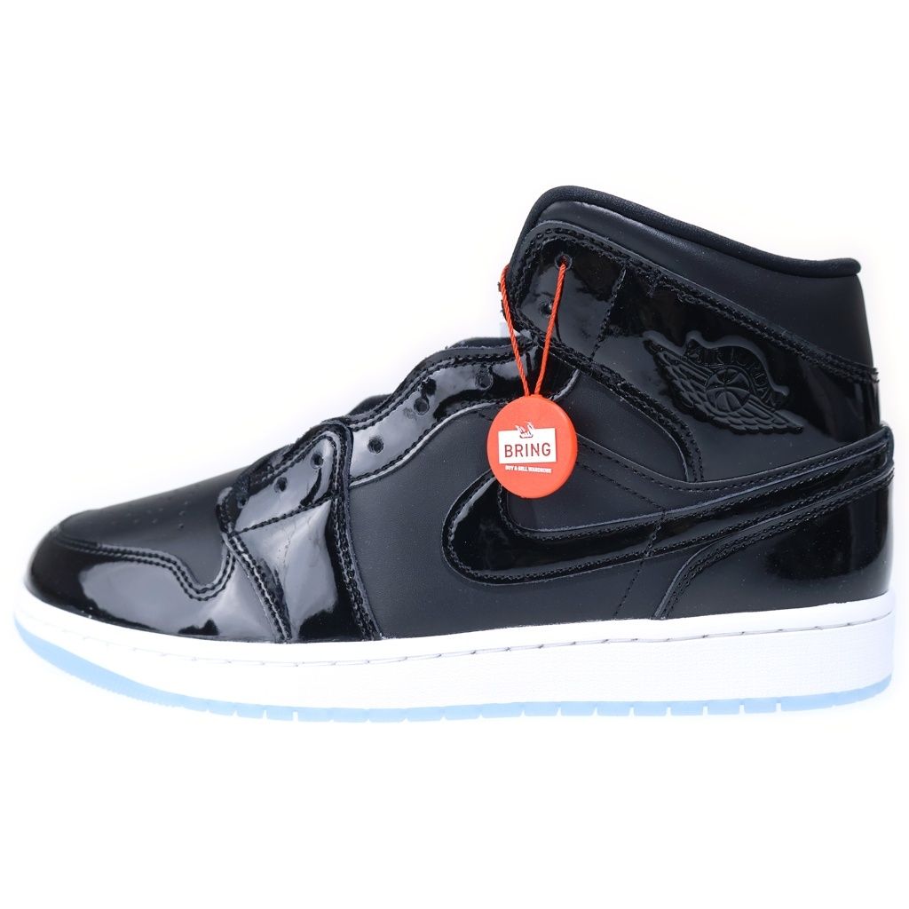 NIKE (ナイキ) AIR JORDAN 1 MID SE Space Jam DV1308-004 エアジョーダン1 スペースジャム ミッドカットスニーカー ブラック US12/30.0cm