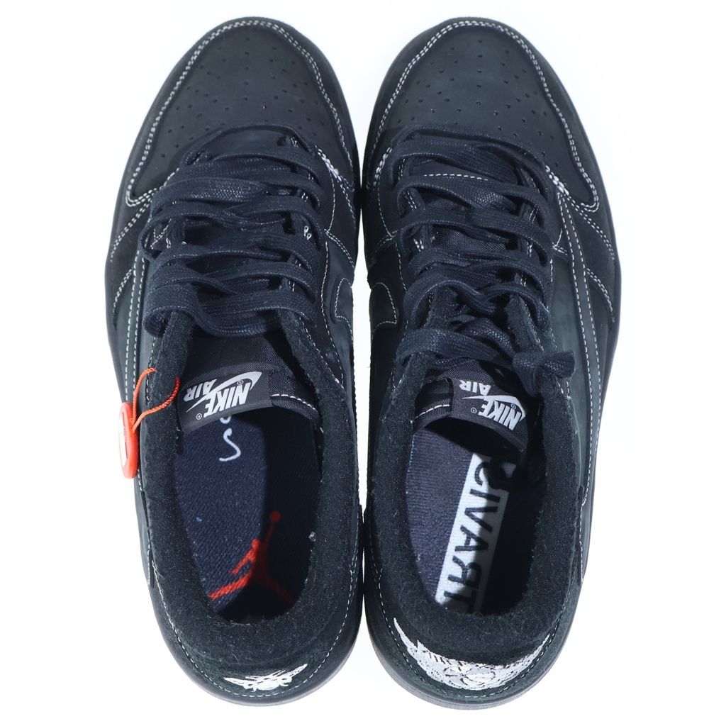 NIKE (ナイキ) ×TRAVIS SCOTT AIR JORDAN 1 LOW OG SP BLACK PHANTOM 