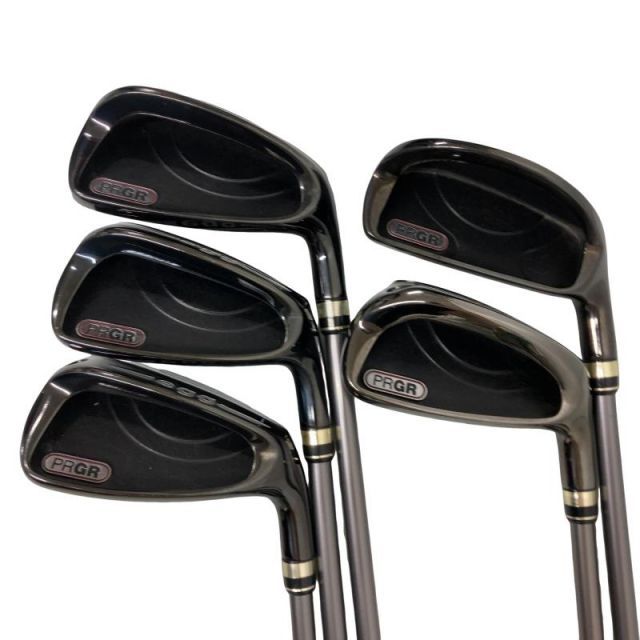 【中古】 プロギア egg II 5S アイアンセット IR eggオリジナルカーボン (フレックスR) メンズ 男性用 右利き 右用 Cランク ゴルフクラブ