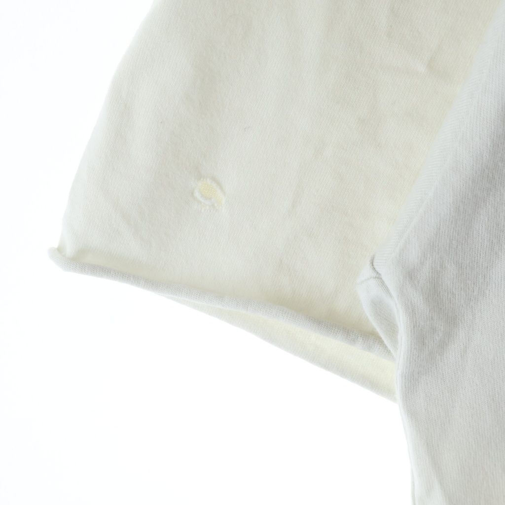 BALENCIAGA (バレンシアガ) 21SS HI MY NAME IS プリント ダメージ加工 半袖Tシャツ カットソー ホワイト 661715 TKVF1
