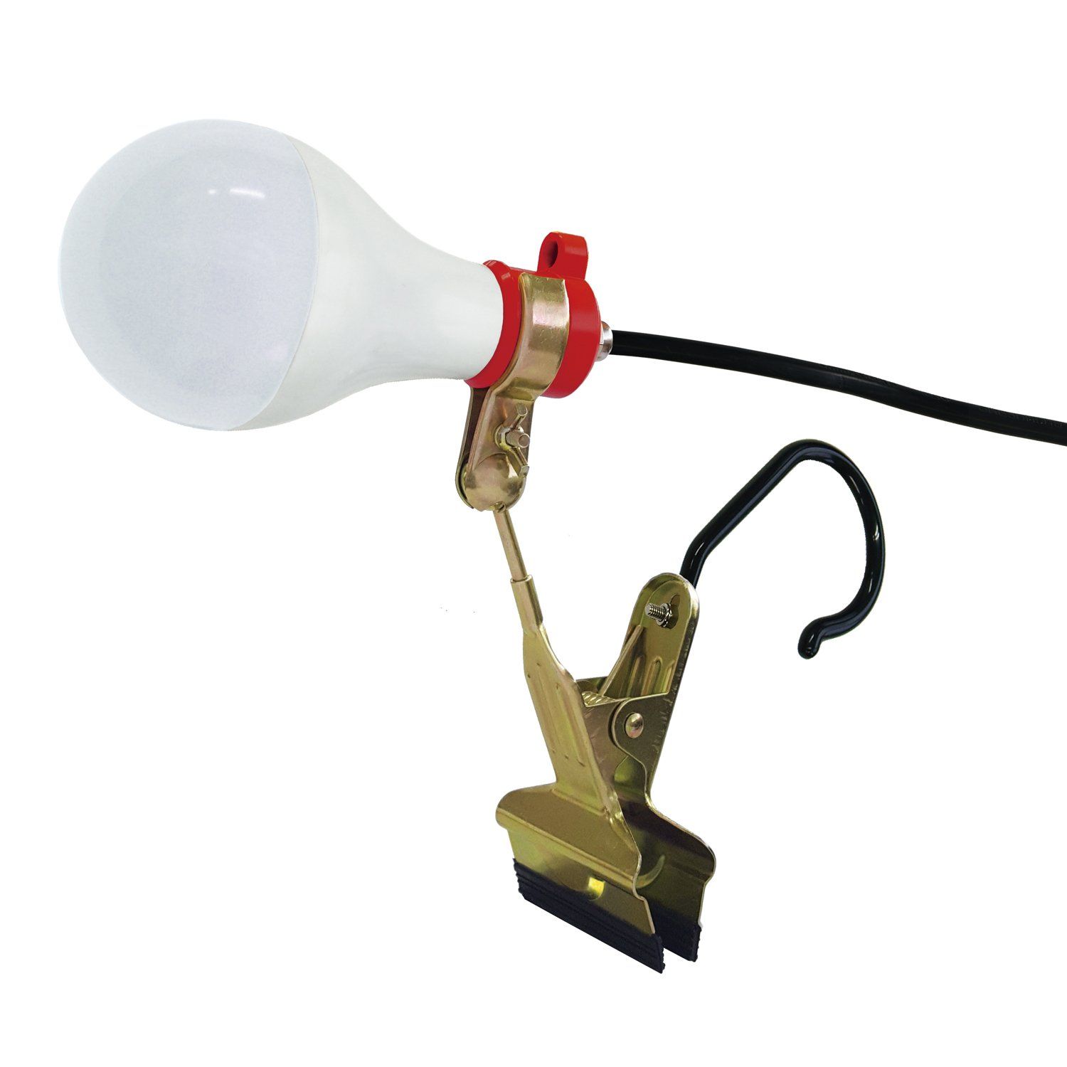 新品 富士倉 LED-15Wクリップランプ電球色(屋内・屋外用) KY-15W-3K 本体サイズ:長さ169mm×直径80mm