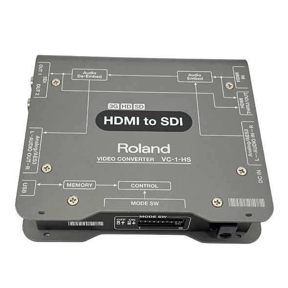 Roland VC-1-HS ビデオ コンバーター ローランド 信号変換器 ジャンク T11246899