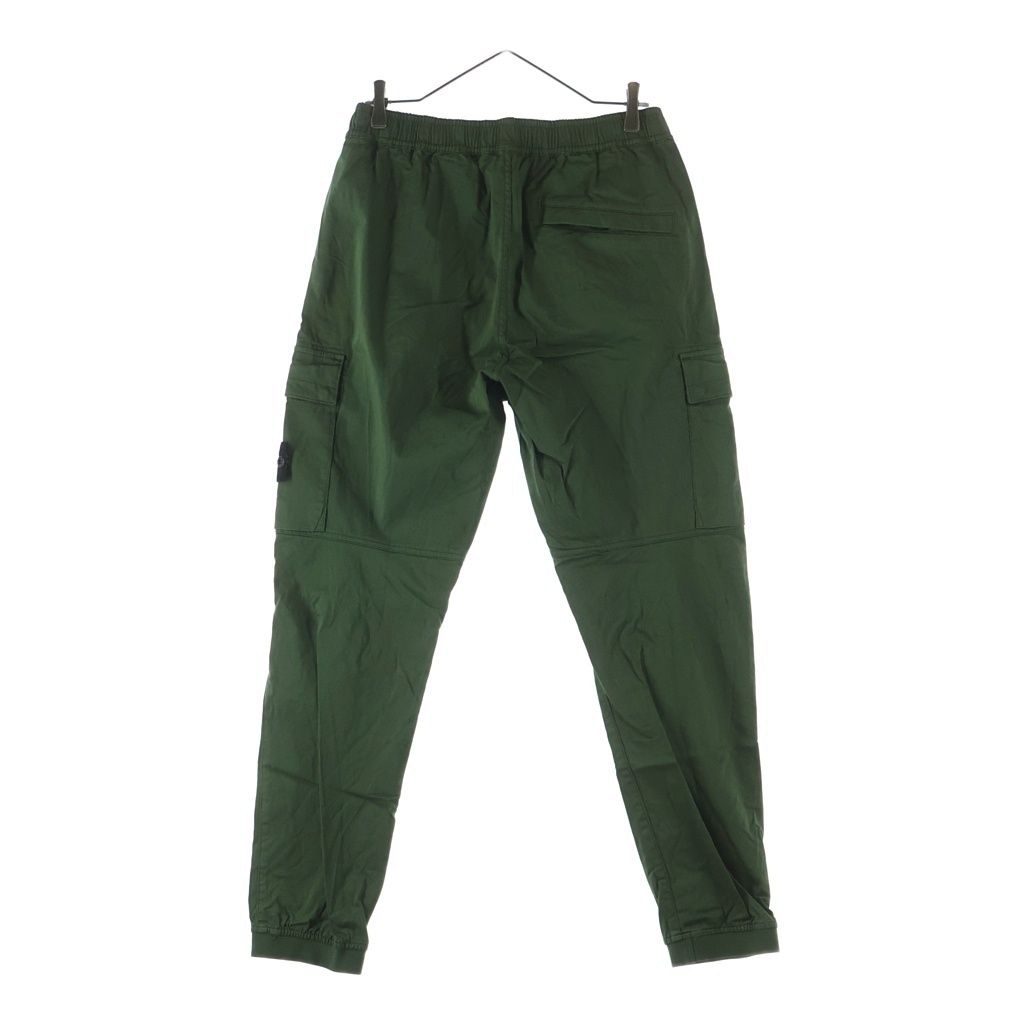 ストーンアイランド　カーゴパンツ　ワッペンロゴ　カーキ STONE ISLAND (ストーンアイランド) TYPE RE-T Cargo Pants ロゴ