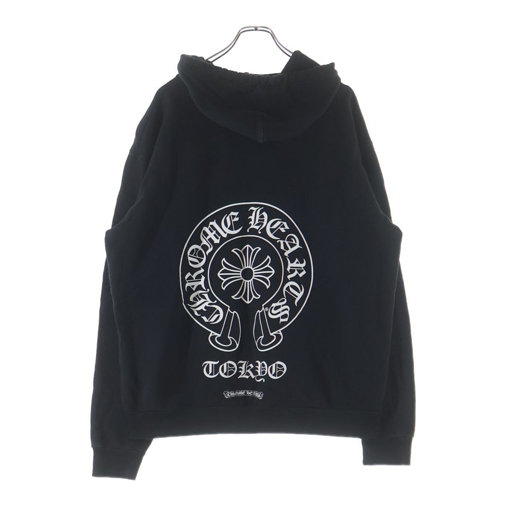 CHROME HEARTS (クロムハーツ) Tokyo Exclusive Horseshoe Pullover Hoodie 東京限定 ホースシュー プルオーバー フーディ パーカー