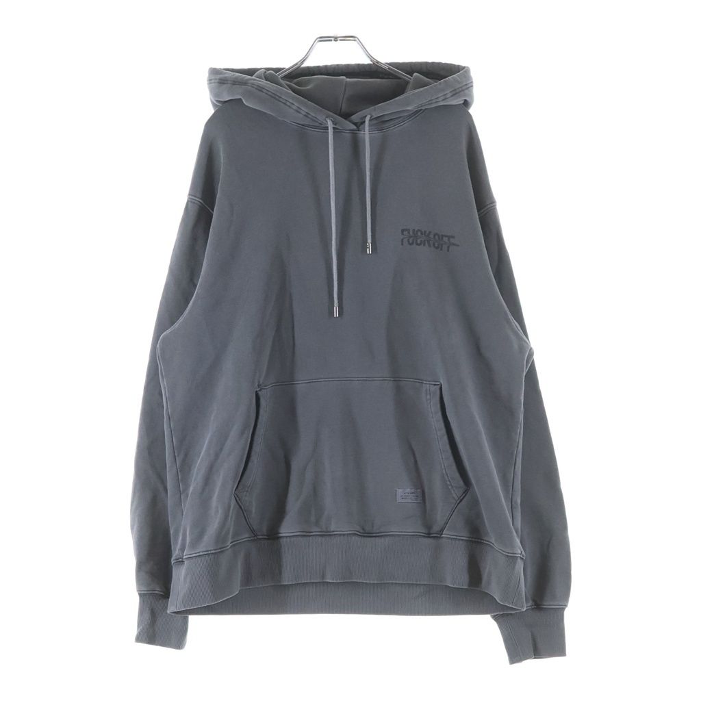 STAMPD (スタンプド) プリント プルオーバーパーカー フーディー グレー