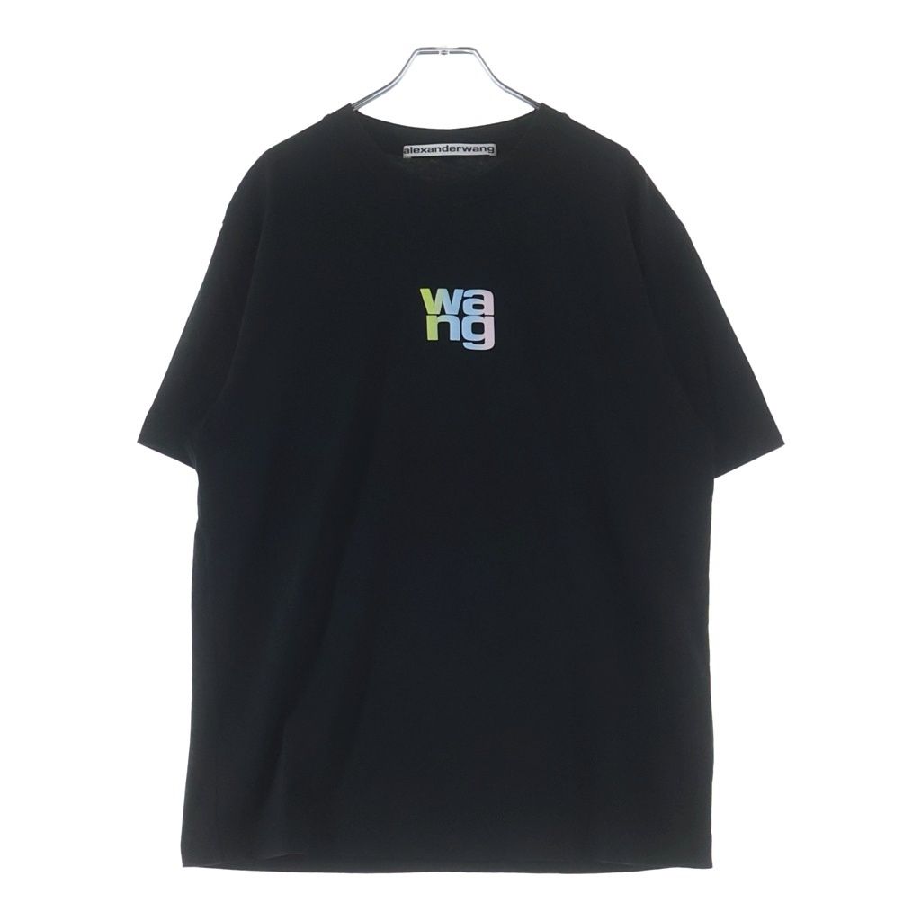 ALEXANDER WANG (アレキサンダーワン) Logo T-Shirt ロゴ 半袖Tシャツ ブラック
