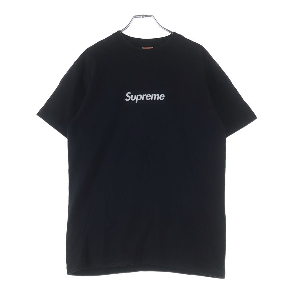 SUPREME (シュプリーム) 07SS Box Logo Tee ボックスロゴプリント半袖Tシャツ カットソー ブラック/ブラック