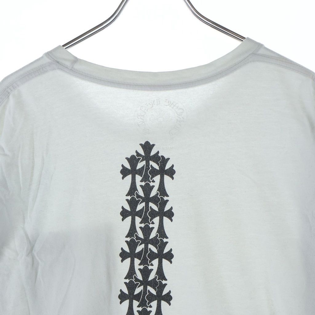 CHROME HEARTS セメタリークロスタイヤトラックTシャツ CHROME HEARTS (クロムハーツ) Cemetery Cross Tire Track Tee