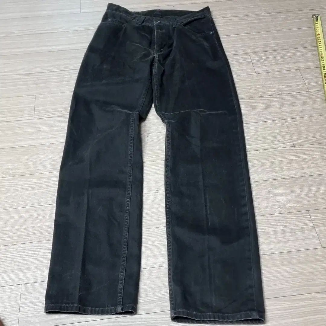 日本リーバイス 00s 502 LVC ブラック メンズ コットン パンツ(30)