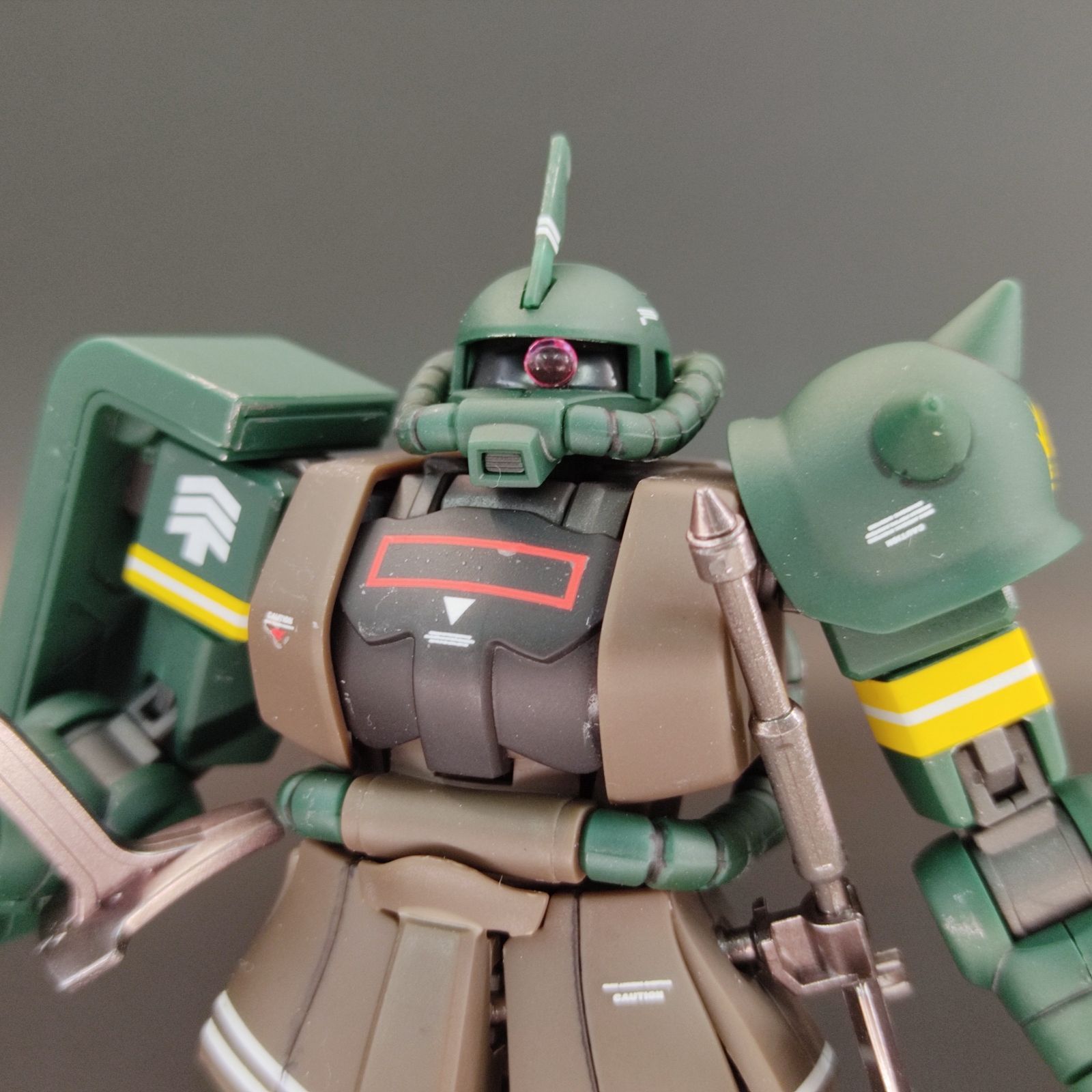 ガンプラ【ジャンク品/つや消し仕上げ、キズ、汚れ、接着跡】HG 1/144