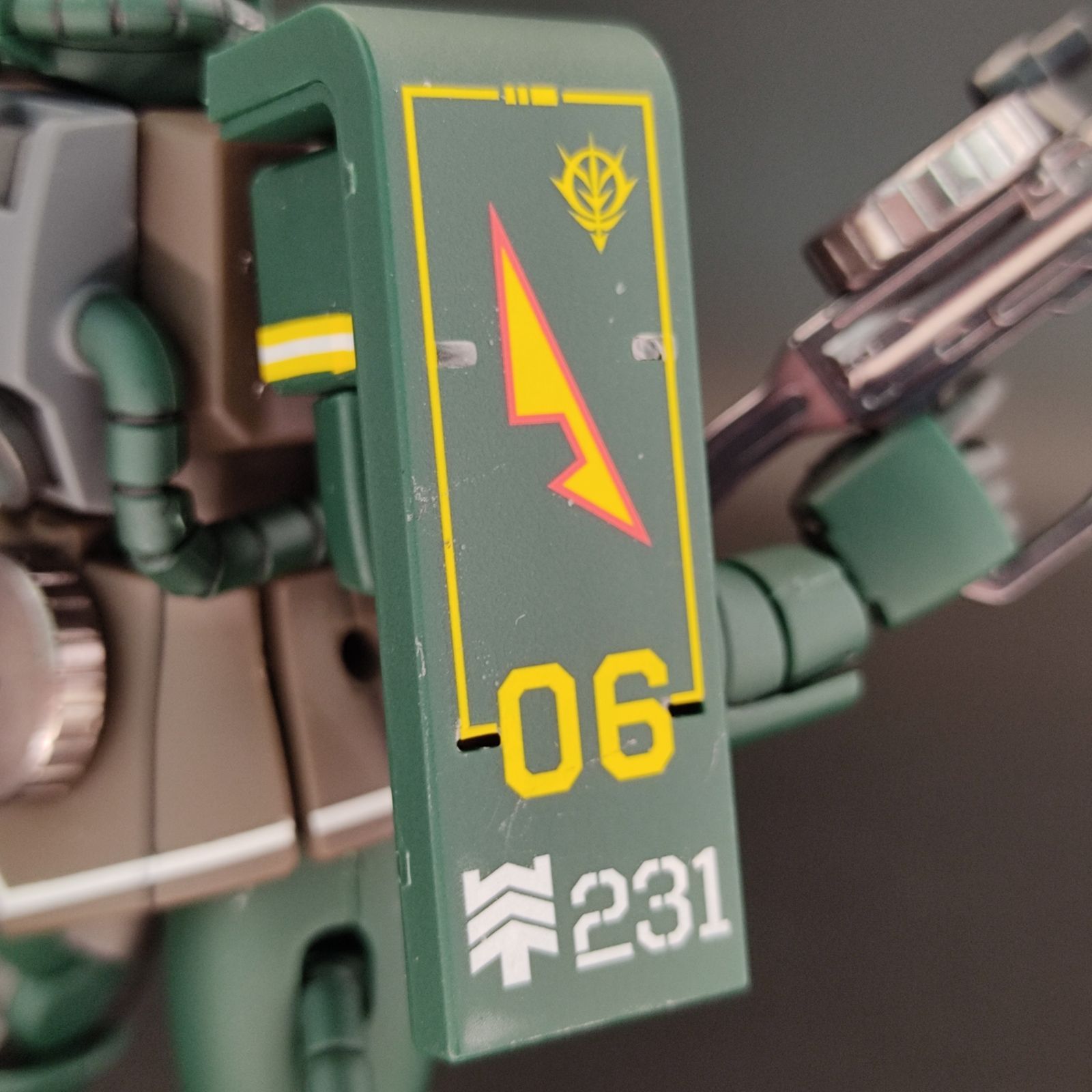 ガンプラ【ジャンク品/つや消し仕上げ、キズ、汚れ、接着跡】HG 1/144