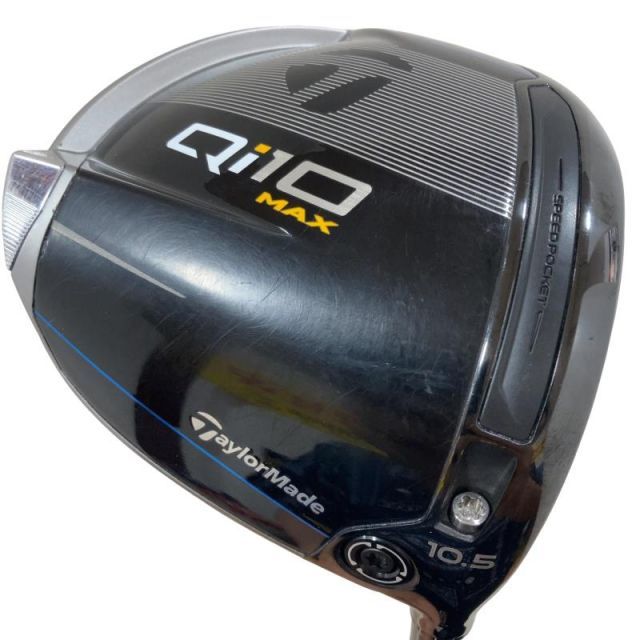 【中古】 テーラーメイド Qi10 MAX 10.5° ドライバー DR Diamana BLUE TM50(Qi10 DR) (フレックスR) メンズ 男性用 右利き 右用 Cランク ゴルフクラブ