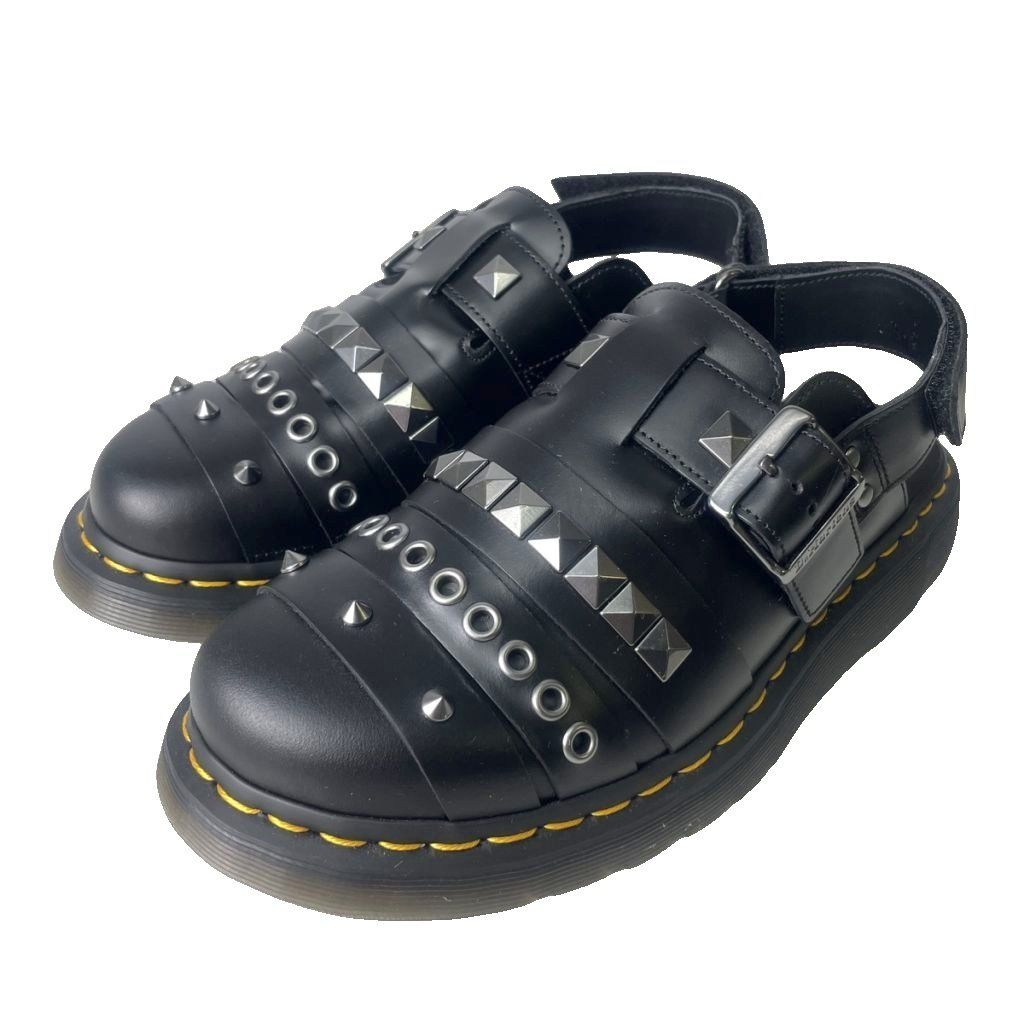 Dr. Martens JORGE II ミュール サンダル スタッズ ドクターマーチン DR.MARTENS Jorge 2 Hardwear Mule Black サンダル