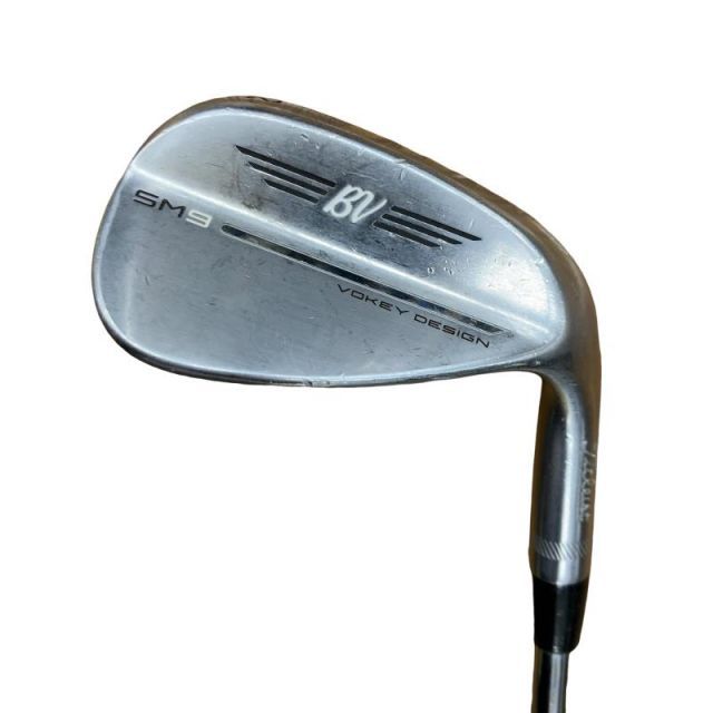 【中古】 タイトリスト VOKEY SPIN MILLED SM9 ツアークロム 52°/12°F ウェッジ WG Dynamic Gold (フレックスS) メンズ 男性用 右利き 右用 Cランク ゴルフクラブ