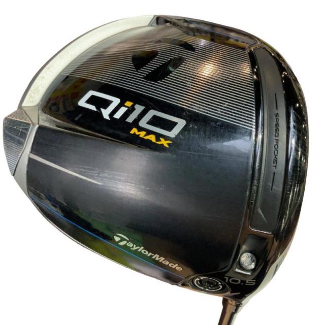 【中古】 テーラーメイド Qi10 MAX 10.5° ドライバー DR Diamana BLUE TM50(Qi10 DR) (フレックスS) メンズ 男性用 右利き 右用 Cランク ゴルフクラブ