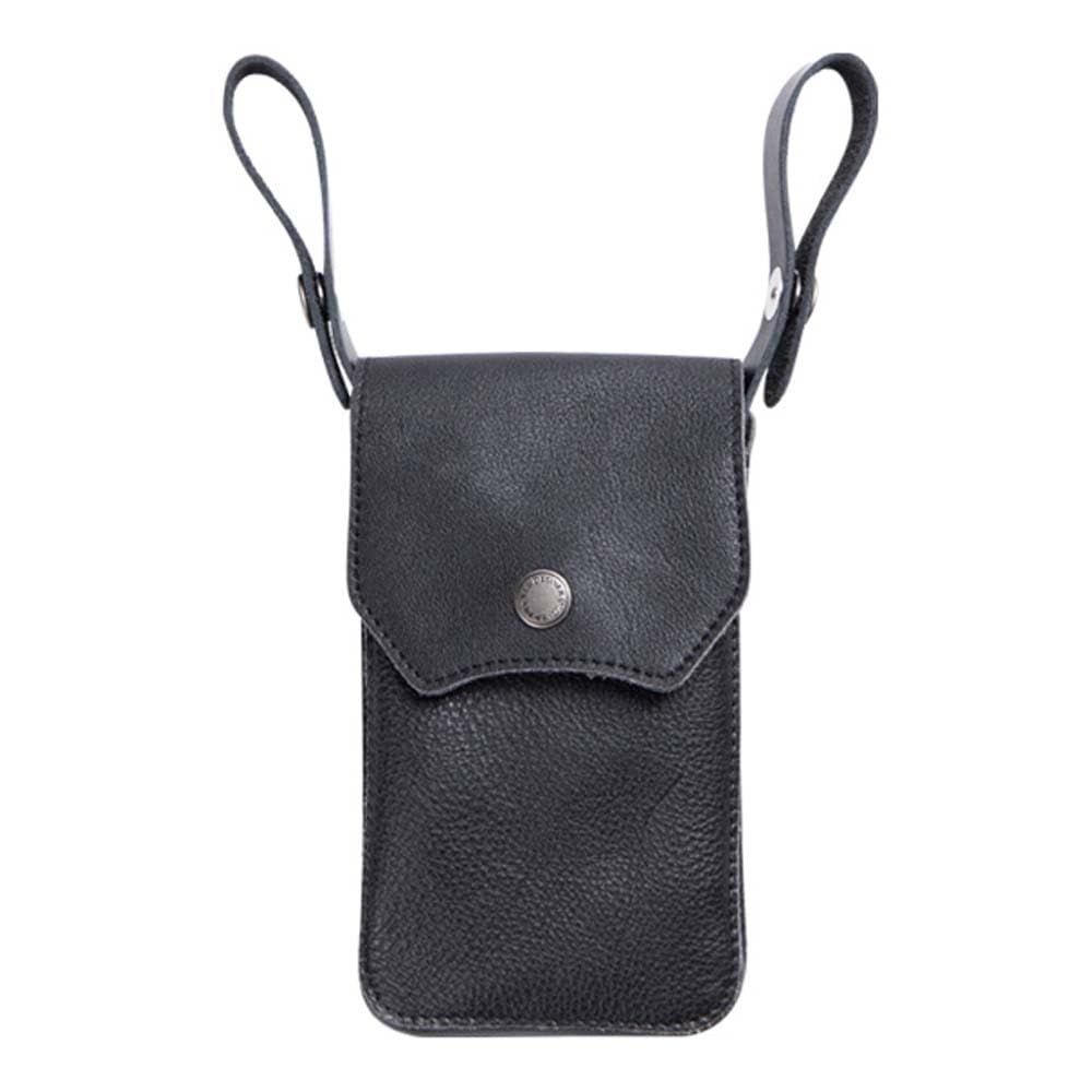 新品 デグナー (DEGNER) レザースマートフォンケース LEATHER SMARTPHONE CASE W-124 (ブラック)
