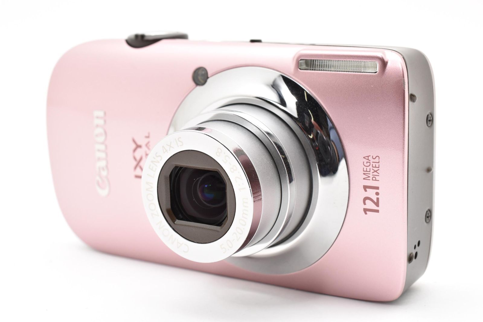 □ 美品 □ キヤノン Canon IXY DIGITAL 510 IS ピンク PC1356 《動作