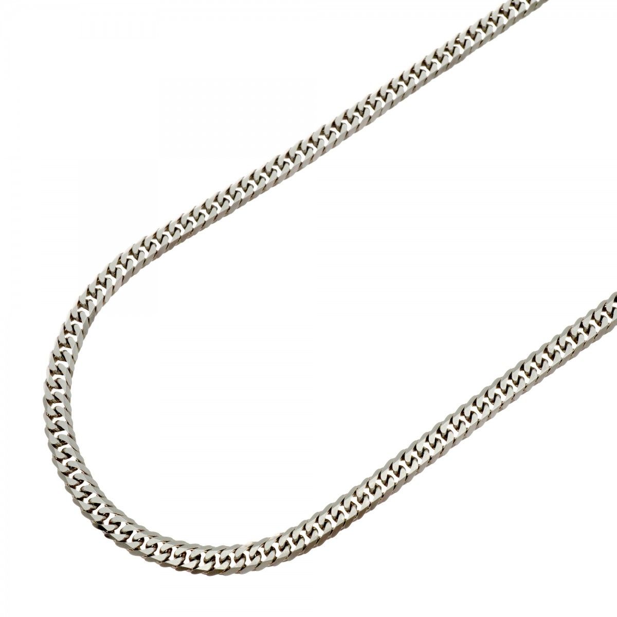 【6khc0072】喜平 ネックレス Pt850 プラチナ 6面 ダブル 50.6cm 20.3g キヘイ【中古】メンズ レディース ユニセックス