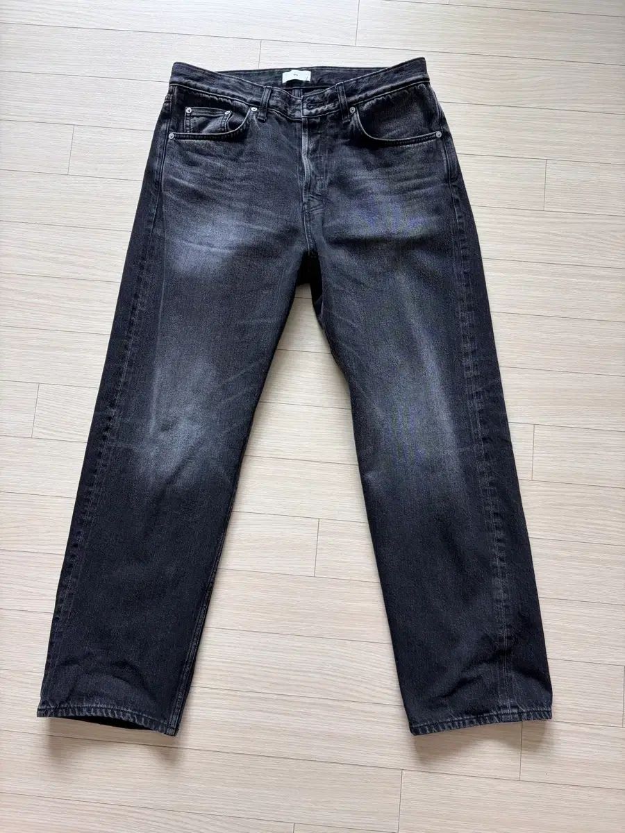 3 sew セルビッジ デニム DARK ブラック