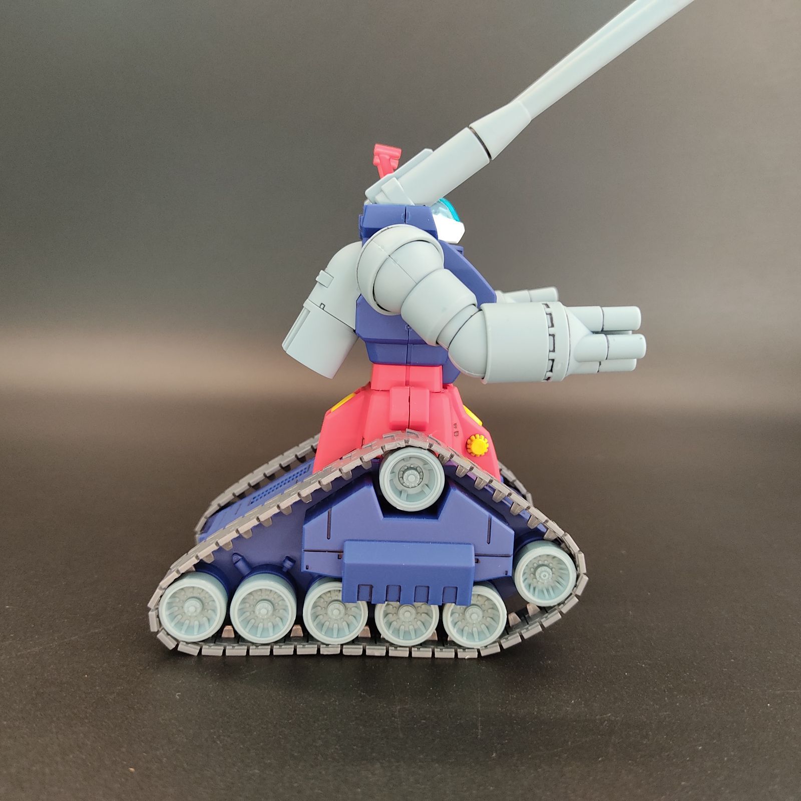 ガンプラ【中古品/つや消し仕上げ】 HGUC 1/144 ガンタンク 完成品