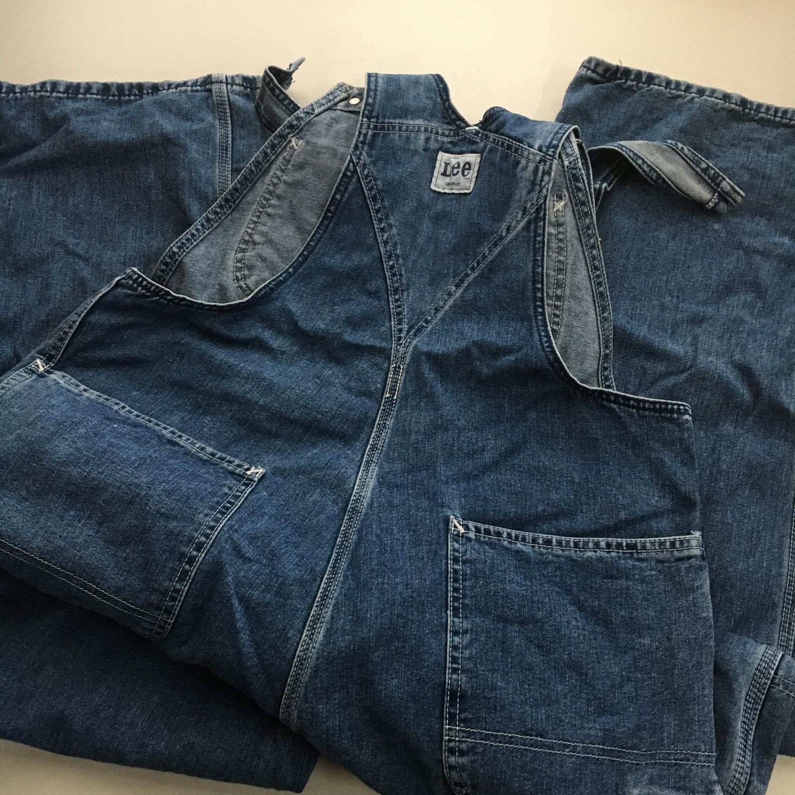 日本製 LEE リー オーバーオール USED 12917-アウトレット特販