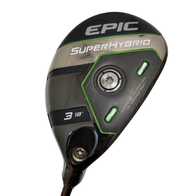 【中古】 キャロウェイ EPIC SUPER HYBRID U3 ユーティリティ UT Diamana 55 for CW(2021 EPIC UT) (フレックスS) メンズ 男性用 右利き 右用 Cランク ゴルフクラブ