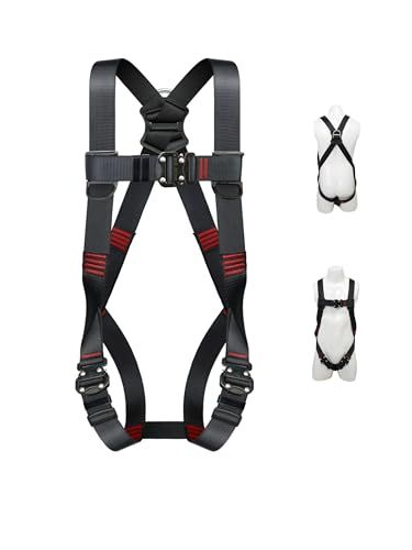 ☆新品☆フルハーネス本体 ハーネス型墜落制止用器具 フルハーネス ハーネス安全帯 新規格 ワンタッチバックル 着脱簡単 建設 電力 高所作業用 使用可能質量 100kg 身長 155-175cm 最適 70001c6f